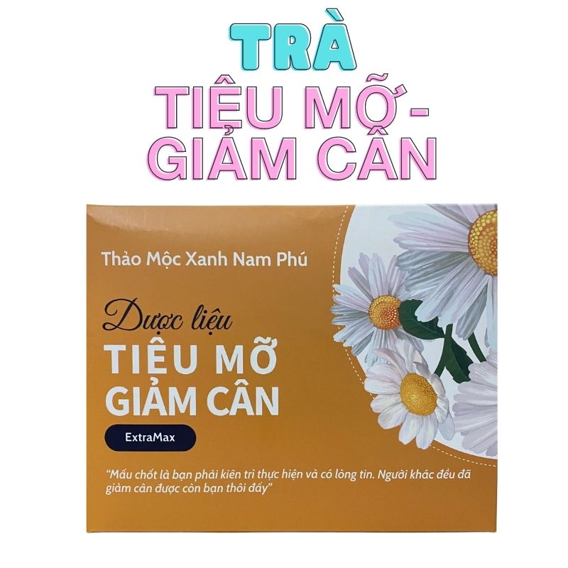Trà Tiêu Mỡ Giảm Cân ExtraMax giảm béo, giảm mỡ bụng cực hiệu quả từ Thảo Mộc tự nhiên, không tác dụng phụ.