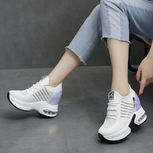 Giày thể thao đế độn nữ cao cấp 8cm