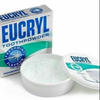 Bột tẩy trắng răng eucryl