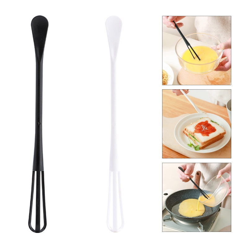 Dụng Cụ Đánh Trứng Mini Bằng Nhựa Đa Năng Tiện Dụng Cho Nhà Bếp