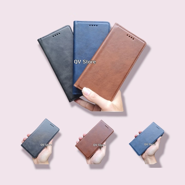 Bao da PU Gấp 2 mặt phù hợp với dòng ĐT Samsung M51 S21 plus S21 ultra Note 20 Note 20 ultra