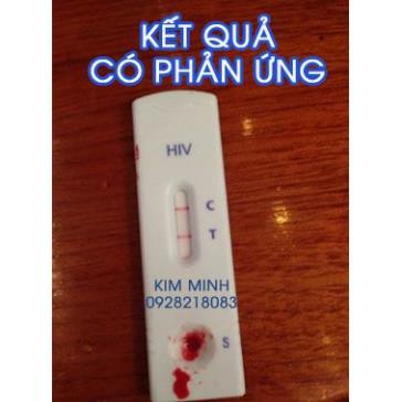 (HỎA TỐc HÀ NỘI )Que thử nhanh HIV tại nhà Fastep USA kết quả chính xác đến 99% ( Che Tên )