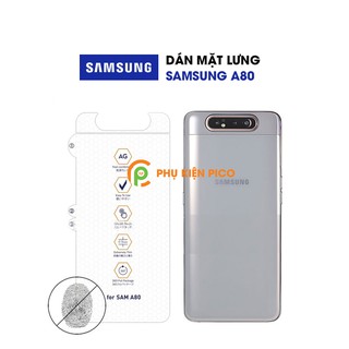 Dán PPF Samsung A80 mặt lưng - Dán PPF mặt lưng Samsung Galaxy A80 dẻo trong suốt