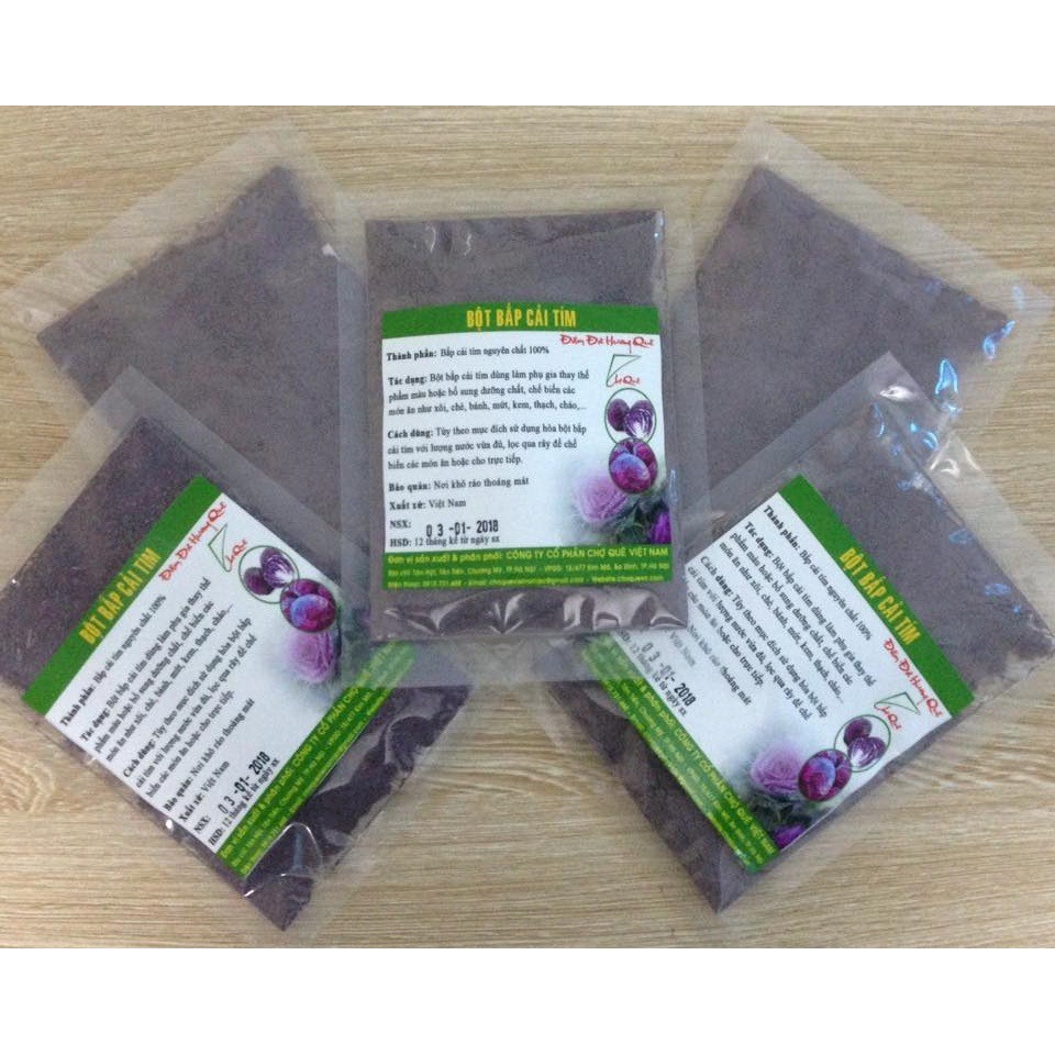 [FREESHIP 99K TOÀN QUỐC Bột bắp cải tím (50g)