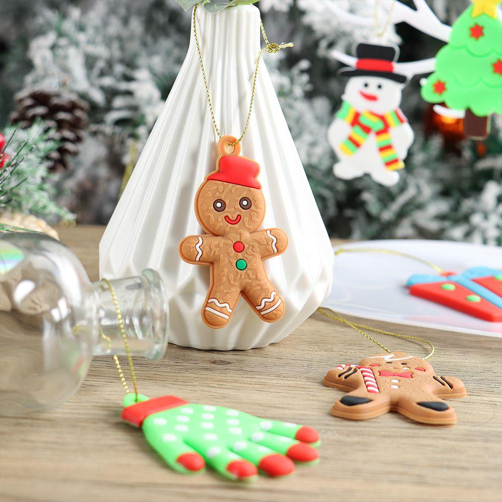 CONOPERY Set 6 / 12 Bánh Gừng Giáng Sinh / Năm Mới Trang Trí Cây Thông Noel