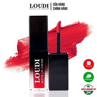 Son kem lì màu đỏ loudi 5g vỏ đen Loudi 1601ĐL chính hãng