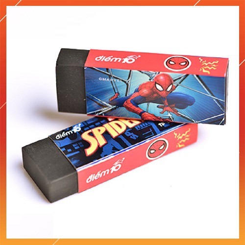 ⏩ Gôm đen Điểm 10 Spider Man TP-E021/MA