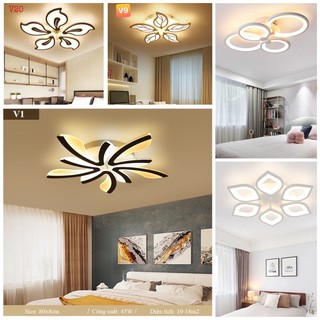 Đèn LED Ốp Trần Trang Trí Phòng Khách Hiện Đại - Đèn trần trang trí phòng khách, phòng ngủ