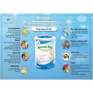 Sữa  Natrumax Baby sữa non 800mg