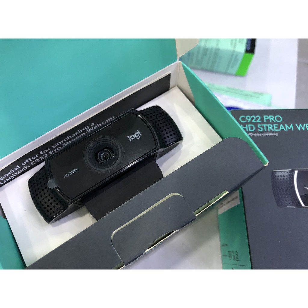 Webcam Logitech C922- HÀNG CHÍNH HÃNG | BigBuy360 - bigbuy360.vn