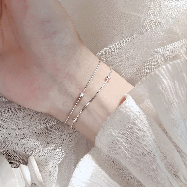 Vòng Tay Đính Hạt B116 Phong Cách Hàn Quốc Cho Nữ