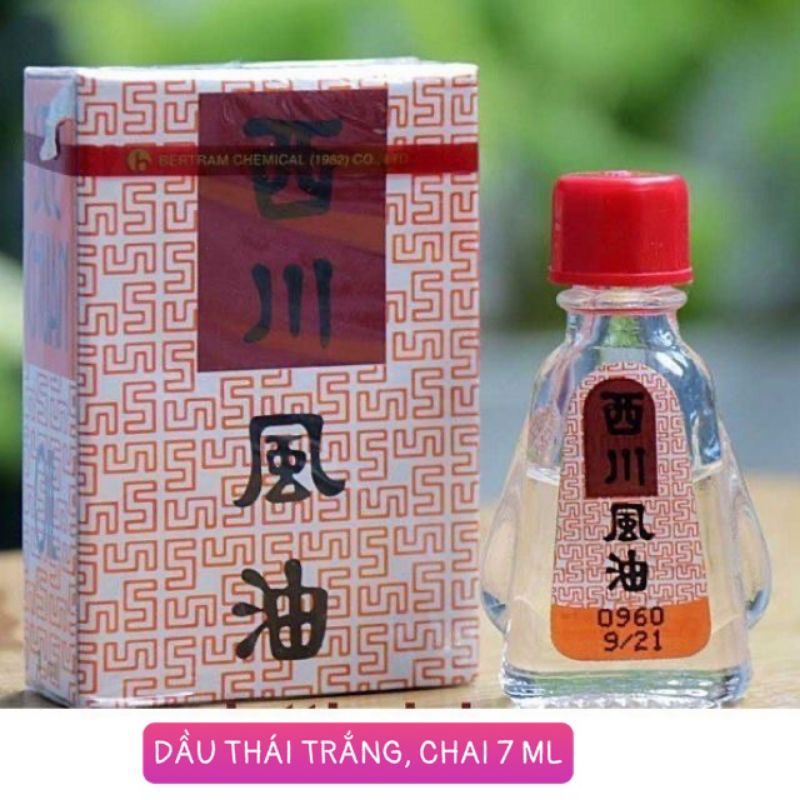 DẦU THÁI TRẮNG, CHAI 7 ML.