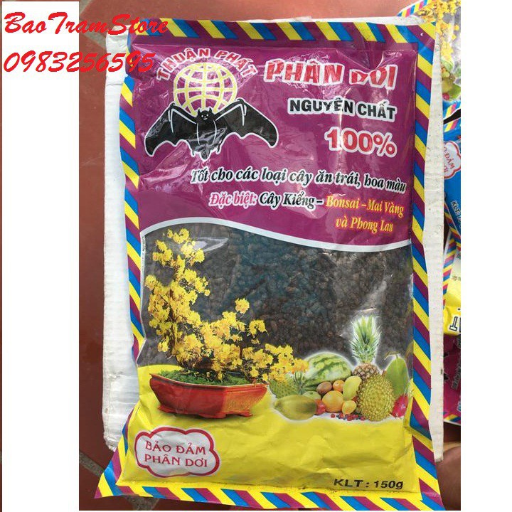 [SIEURE] Phân dơi nguyên chất tốt cho mọi cây trồng gói 150g hàng đẹp, phân phối chuyên nghiệp.