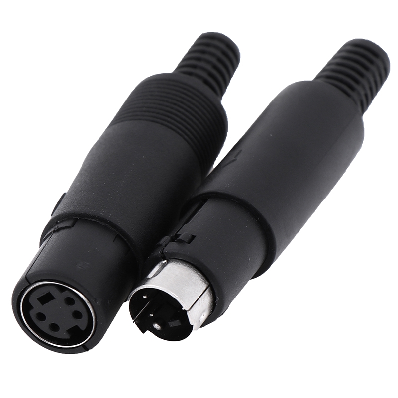 Đầu Nối Giắc Cắm DIN Mini 3 / 4 / 5 / 6 / 7 / 8 Chấu Chuyên Dụng