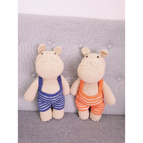 Thú móc len cao cấp - Hà Mã Be Babi Haus