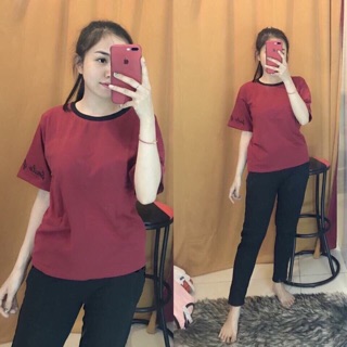 Đồ bộ mặc nhà nữ chất cotton thoáng mát
