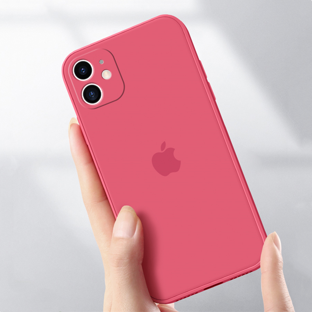 ốp lưng iPhone 12 Mini / Pro / Max 11 vỏ điện thoại silicon mềm bảo vệ ống kính điện thoại | BigBuy360 - bigbuy360.vn