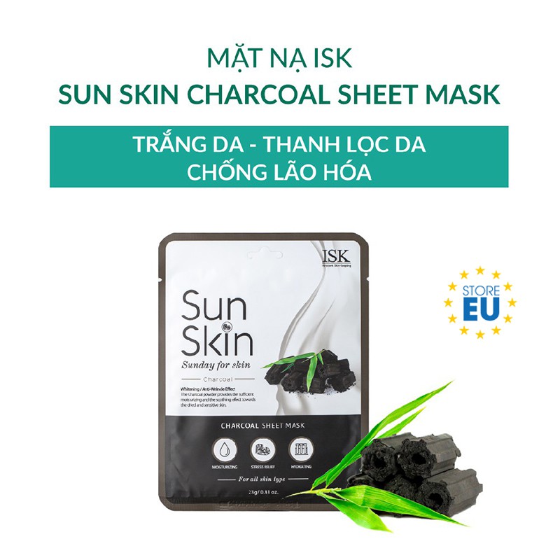 Mặt Nạ Dưỡng Ẩm, Sáng Da Collagen BEAUSKIN ISK SUNSKIN COLLAGEN SHEET MASK Hàn Quốc | BigBuy360 - bigbuy360.vn