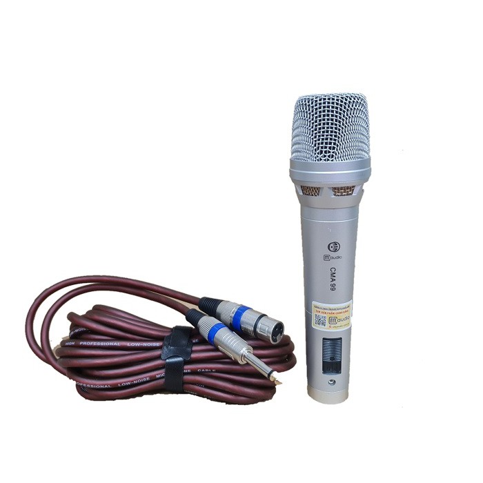 [ Chính Hãng ] Micro karaoke có dây CMA 88, CMA 99, tặng kèm dây micro cao cấp 5m