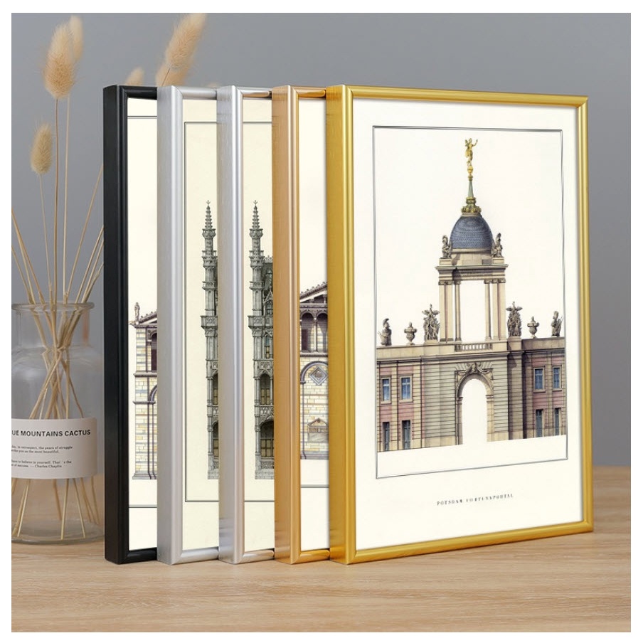 [HCM] Khung ảnh hợp kim nhôm CAO CẤP CỰC KÌ SANG TRỌNG KHỔ A4 | 30x40 cm | A3(29,7X42CM)