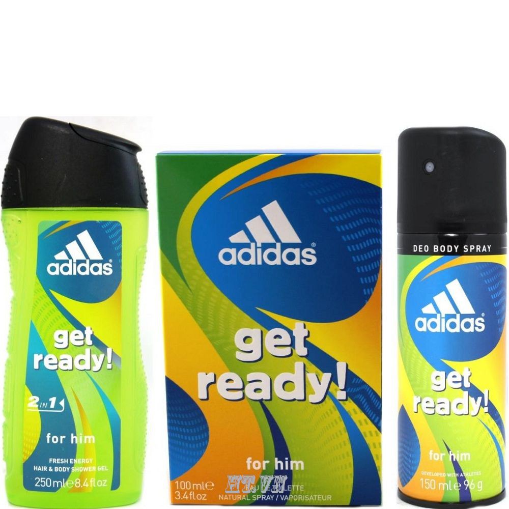 Xịt Khử Mùi Nam 150Ml Adidas Get Ready 100% chính hãng