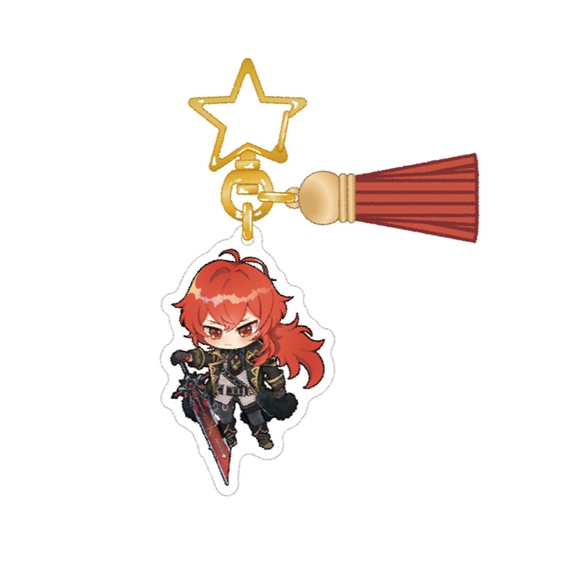 Móc Khóa Gorou Kaedehara Kazuha Raiden Shogun Thoma Kujo Sara Kamisato Ayaka