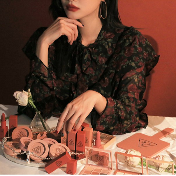 (CÓ SẴN) Son 3CE MOOD ON 220 221 222 MOOD RECIPE màu 909 Smoked Rose, 116 Inked Heart