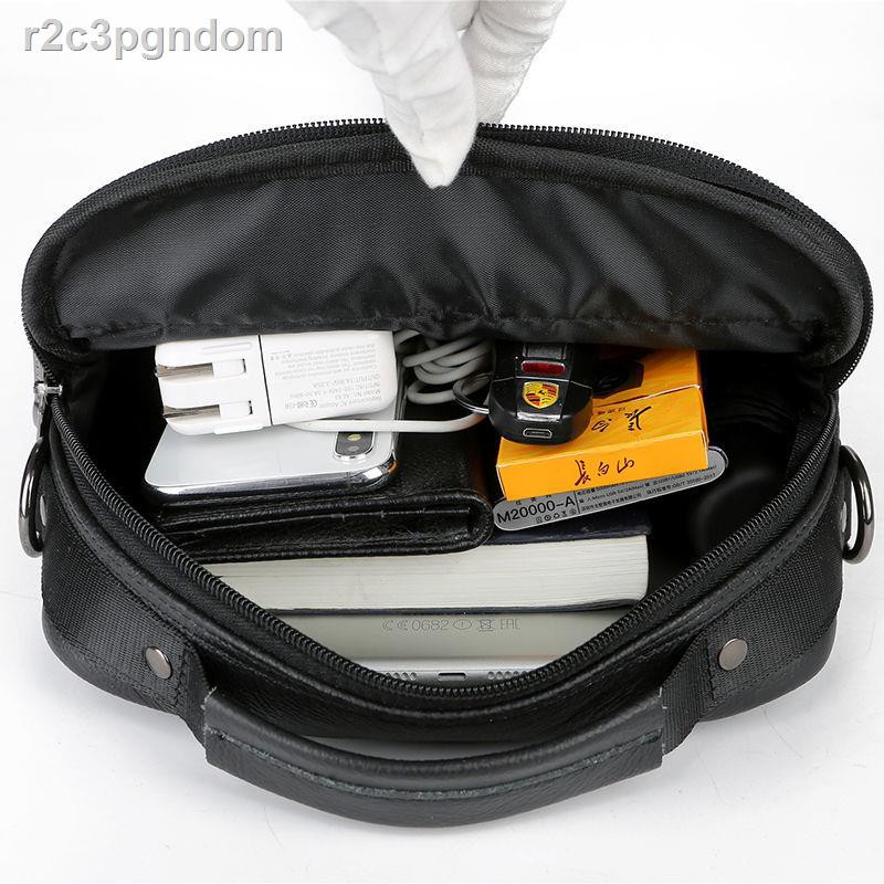 Túi đeo chéo nam da bò toecap một vai bằng có sức chứa lớn đựng tài liệu du lịch ngoài trời dành cho doanh nhân | BigBuy360 - bigbuy360.vn