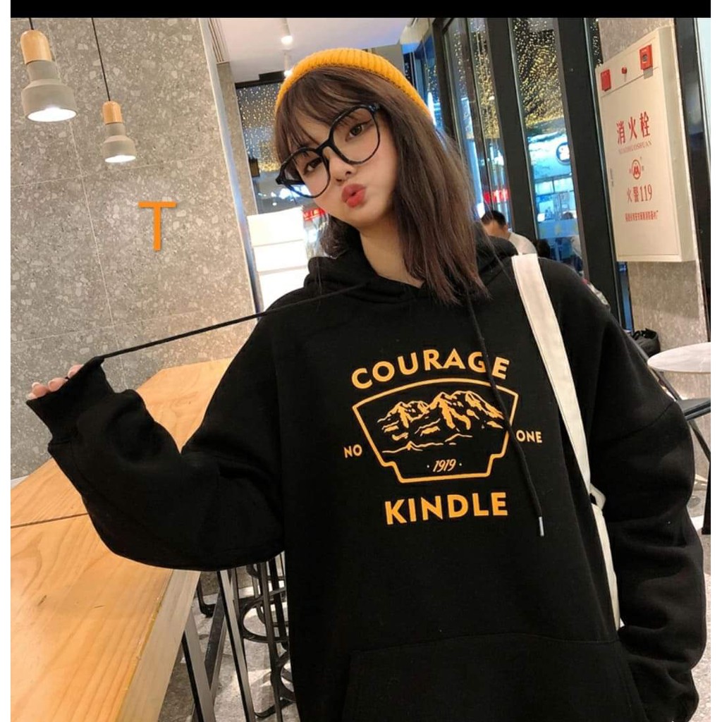 Áo Hoodie COURAGE KINDLE Form Rộng Unisex - VIET_STAR | BigBuy360 - bigbuy360.vn
