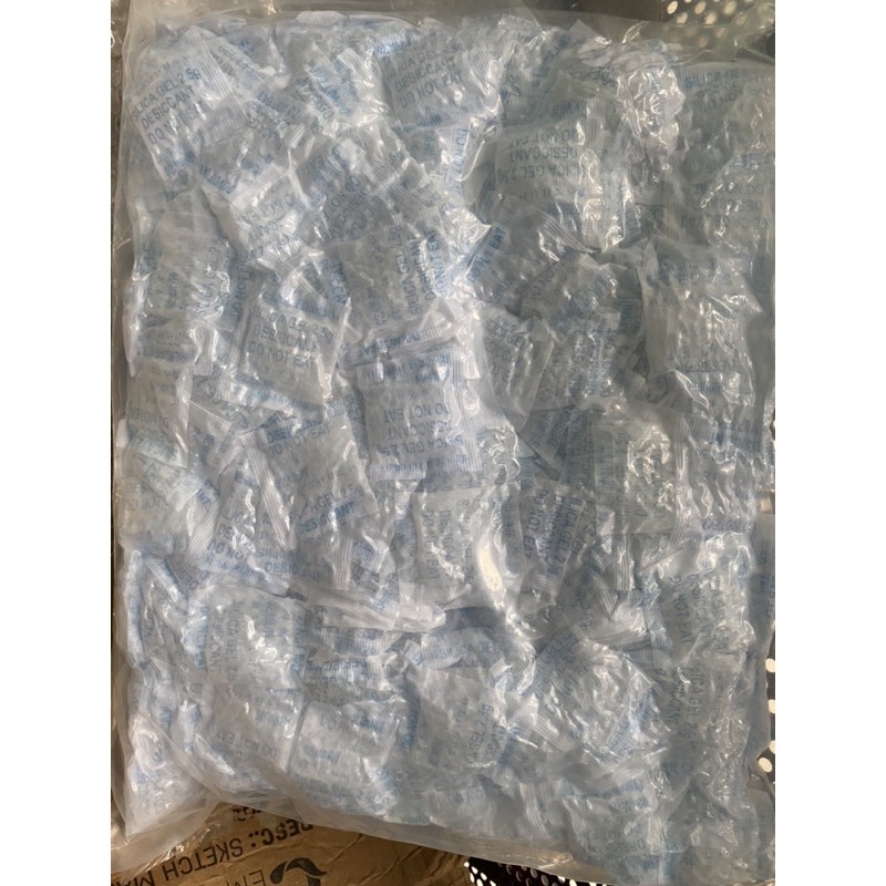 Gói Hút Ẩm Silicagel loại 2,5gam/gói (set 400 gói)
