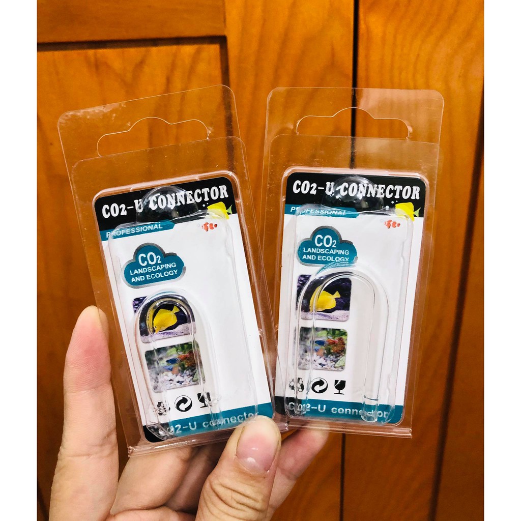 Ống chữ U thủy tinh chống gập dây O2-CO2