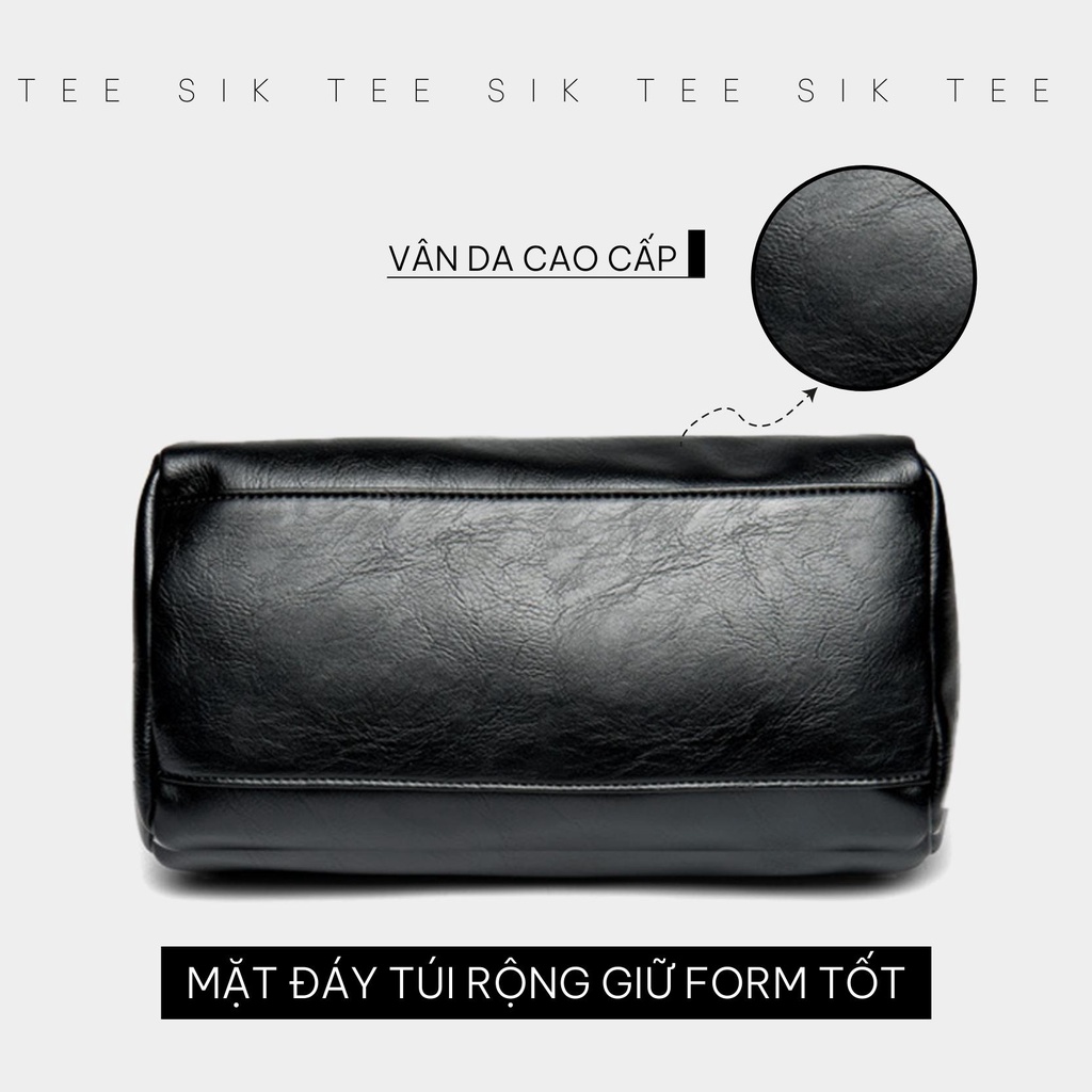 Túi nam đeo chéo TEE SIK túi xách nam da PU cao cấp ngăn rộng rãi đựng điện thoại thời trang hàn quốc TS32