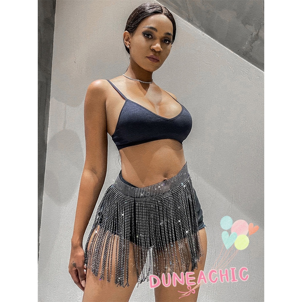 DUNEA Chân váy dunea709 đính kim sa lấp lánh quyến rũ