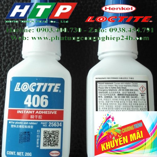 Keo dán Loctite 406-20gr