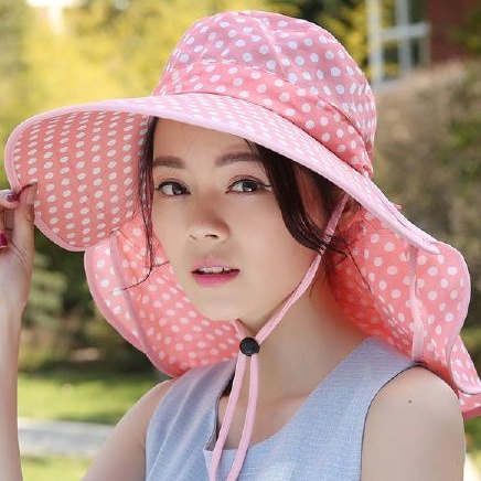 Mũ Chống Nắng Vành Lớn Thoáng Khí Thời Trang Mùa Hè Cho Nữ