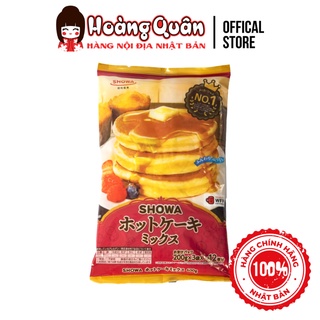 Bột làm bánh Pancake (Bánh Rán Doremon) Showa Nhật Bản 200g x 3Gói