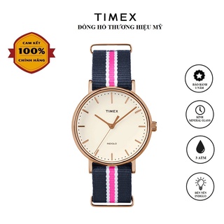 Đồng hồ Unisex Nam Nữ Timex The Fairfield 37mm TW2P91500 Dây Vải - Chính Hãng