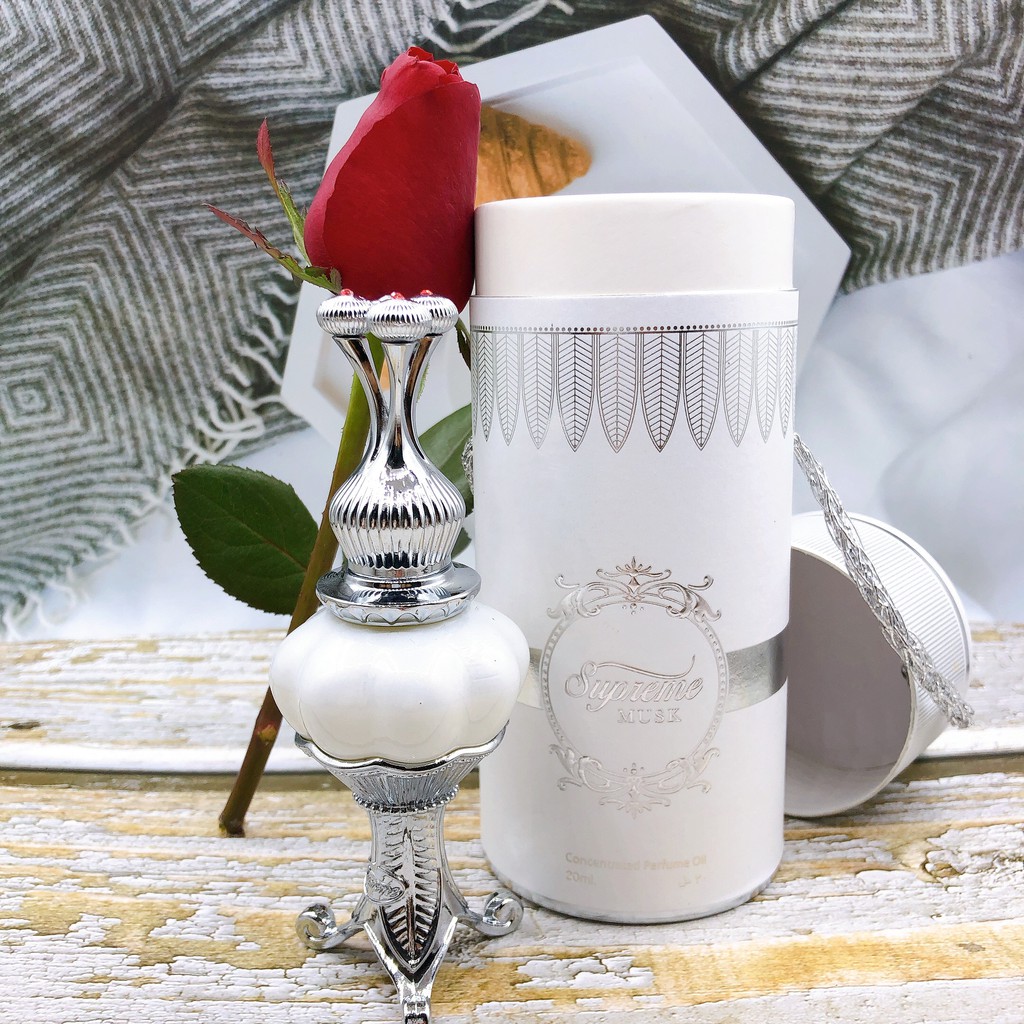 Tinh Dầu Nước Hoa Dubai Nội Địa Supreme Musk 20ml Ngọt Ngào, Dễ Thương | Thế Giới Skin Care