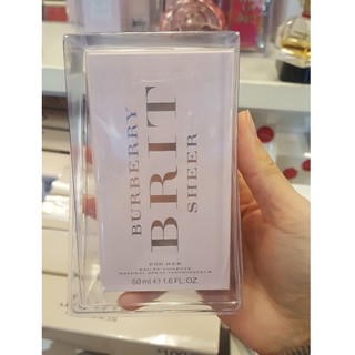 Nước hoa Burberry Brit Sheer Eau de Toillete 50ml
