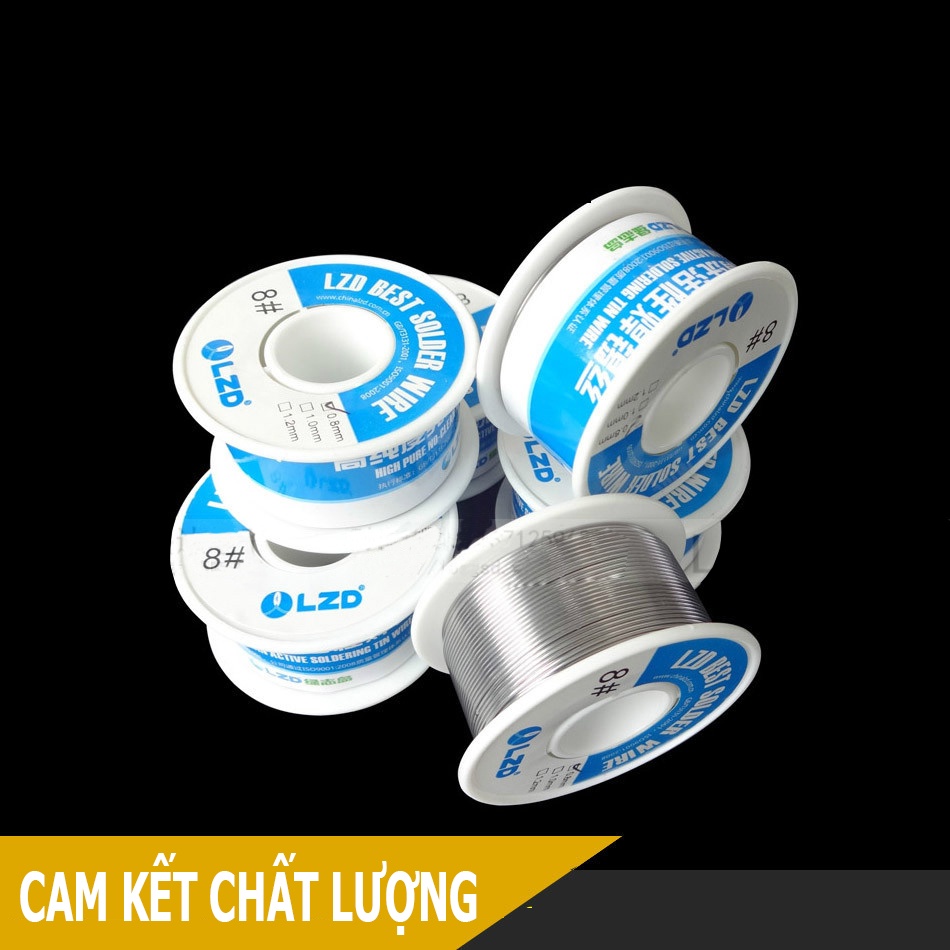 Thiếc hàn loại tốt LZD SOLDER 60g/0,8mm hàn nhanh và sáng, hàng chính hãng chất lượng