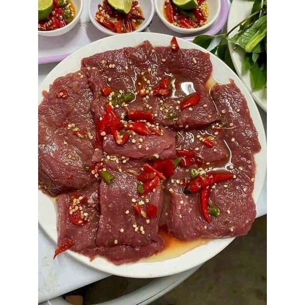 Thịt nai phile tươi Khánh Hòa lẩu nướng siêu ngon 1kg