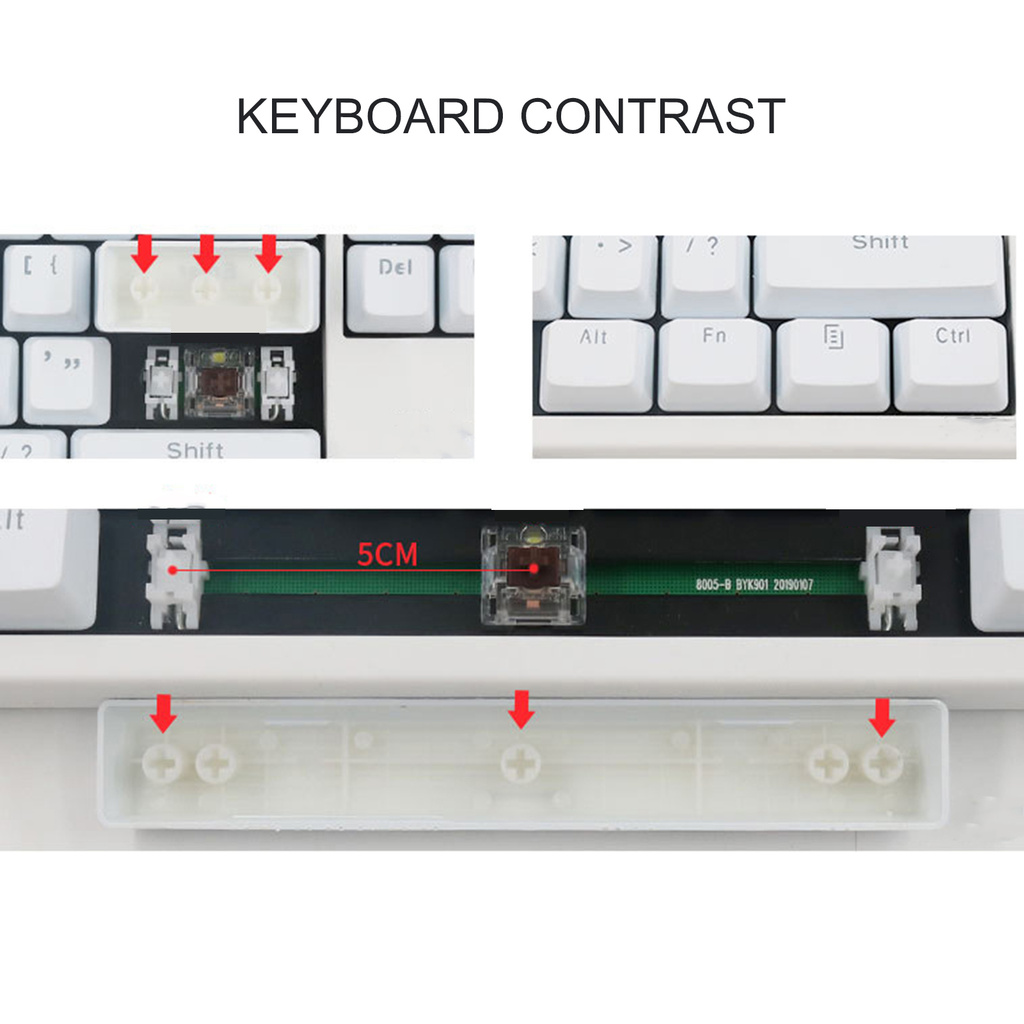 Set 104 Bàn Phím Cơ Cherry Mx Có Đèn Nền Độc Đáo Tiện Dụng