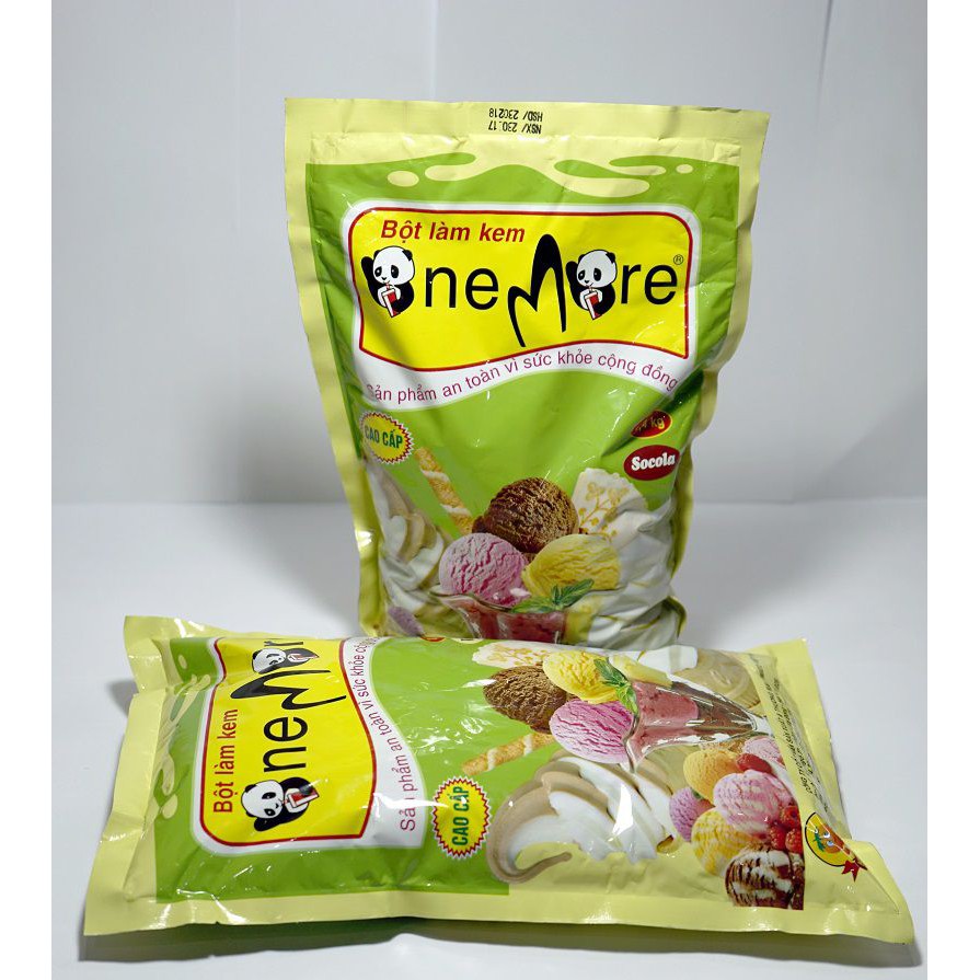 Bột làm kem tươi ONEMORE các vị gói 1.3kg