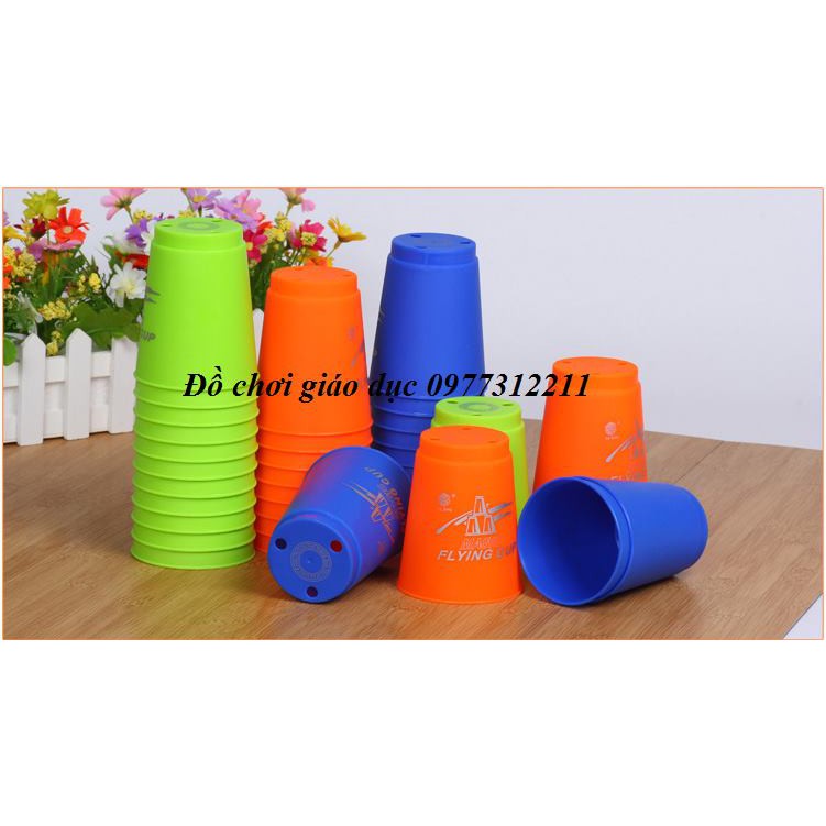 Set 12 cốc - Bộ đồ chơi xếp cốc tốc độ MAGIC FLYING CUP