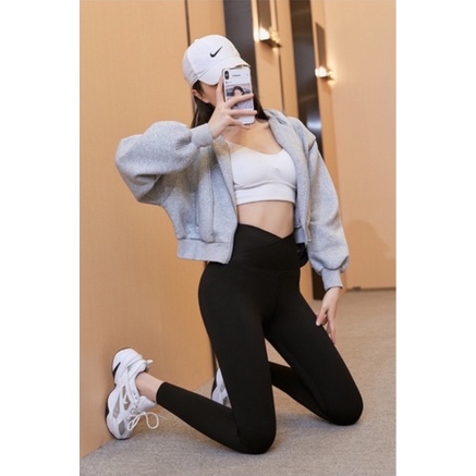 Quần Legging Nữ Gen Bụng Cạp Chéo Siêu Tôn Dáng Đủ Size Form Từ 40 - 65kg Hot Hit 2021 C. Novembre