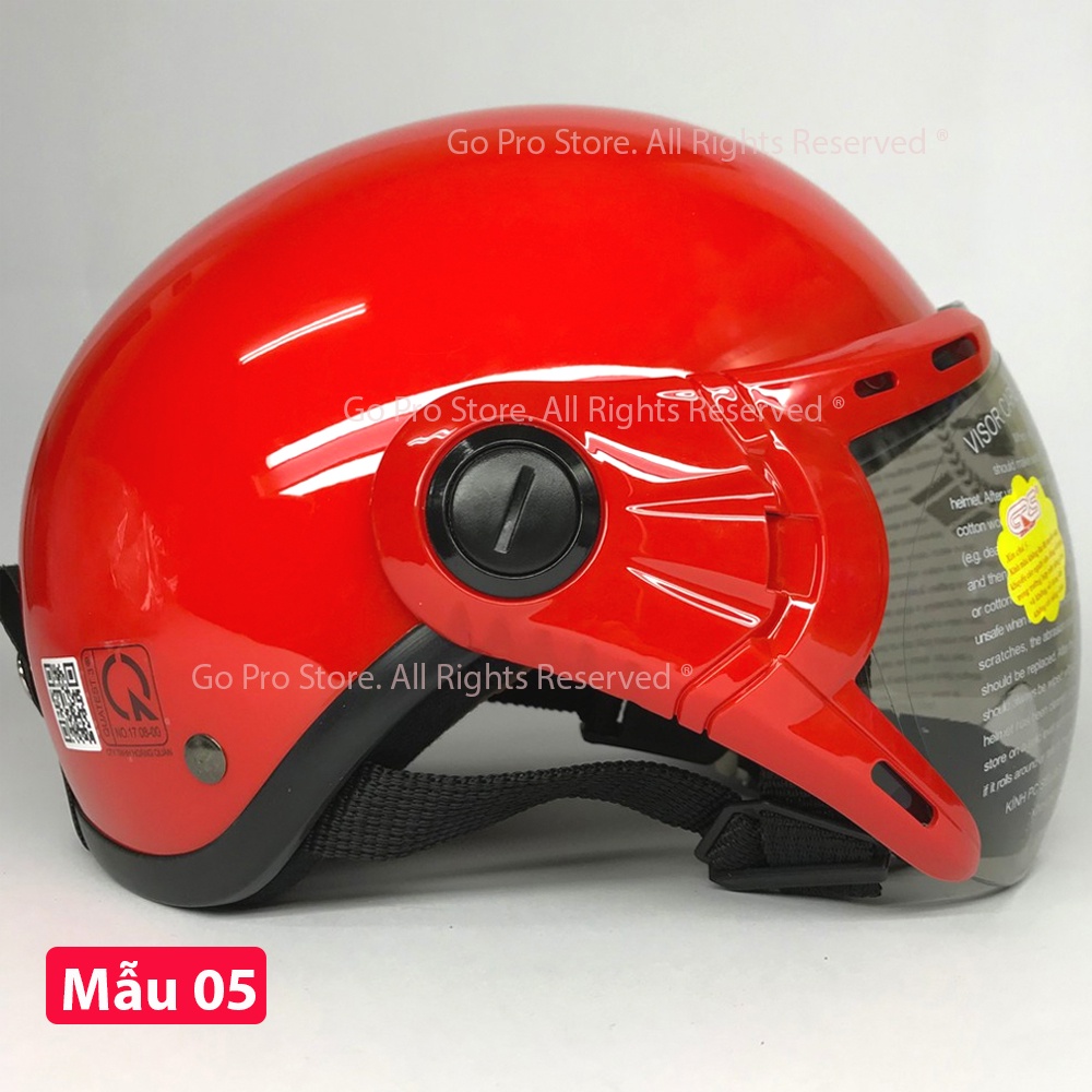 [CHÍNH HÃNG] Mũ Bảo Hiểm GRS A33K Chuẩn Quatest