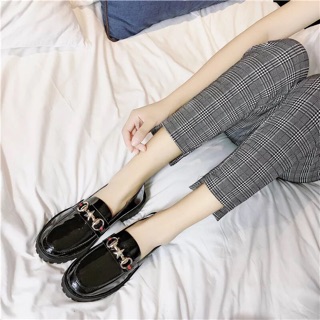 Giày Oxford nữ khoá sao