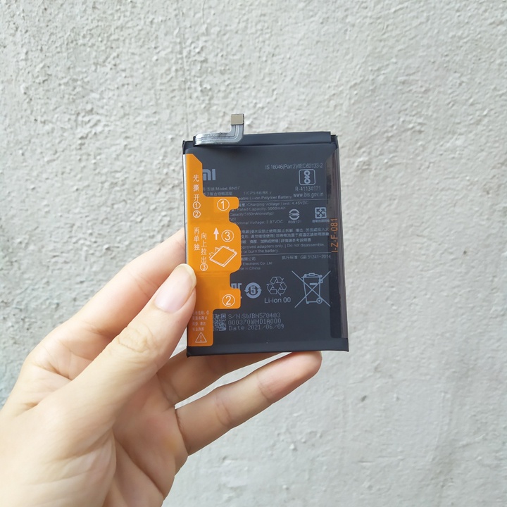 Pin poco x3 nfc dung lượng 5160 mah, thay pin điện thoại xiaomi poco x3 chính hãng