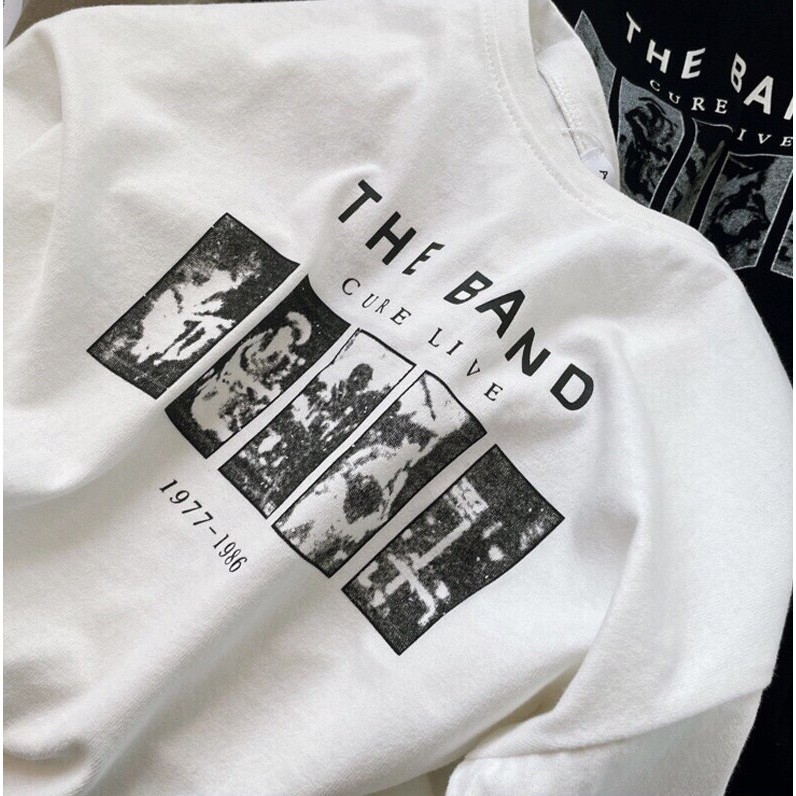 [Mã SKAMFSW175 giảm 10K đơn 50K] Áo thun tay lỡ form rộng - phông nam nữ cotton oversize - T shirt The Band - 2N Unisex