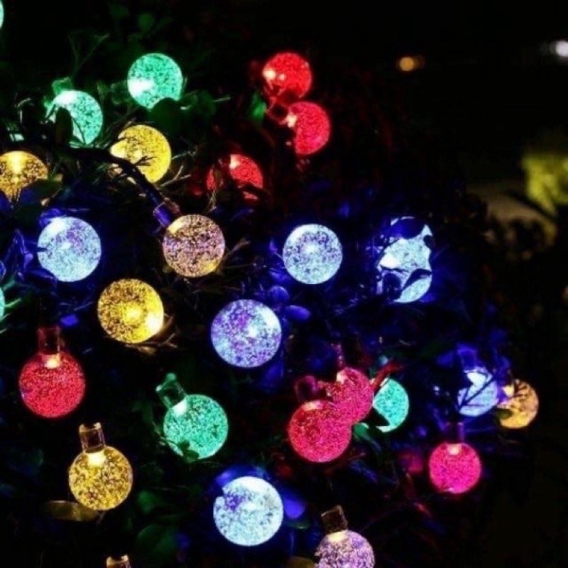 Đèn Nháy Led màu vàng dài 4m  loại đẹp trang trí lễ hội tết noel